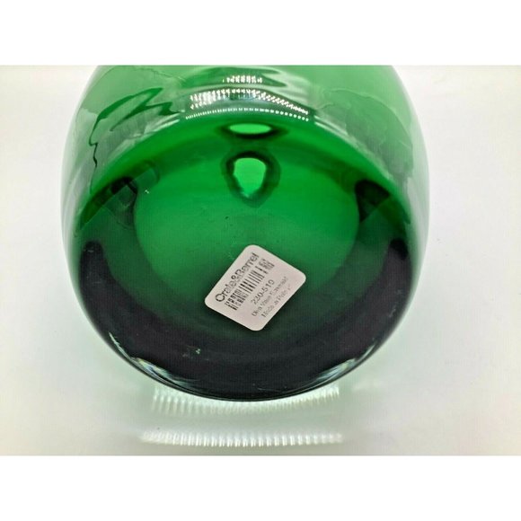 Crate and Barrel Diva Emerald Green Vase, Poland - Picture 8 of 9